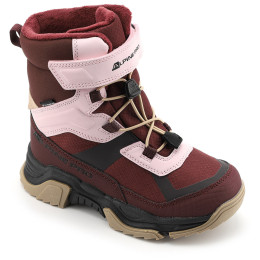 Botas de invierno para niños Alpine Pro Nero rojo anemone