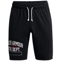 Pantalones cortos de hombre Under Armour Rival Try Athlc Dept Sts negro Black / / Red