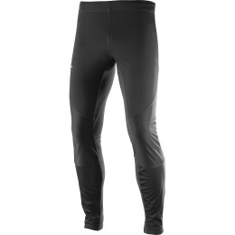 Pantalones de hombre Salomon Agile Softshell Tight M negro Black