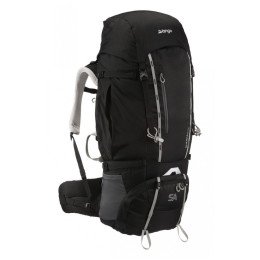 Mochila de senderismo Vango Sherpa 65 negro/gris Shadow Black