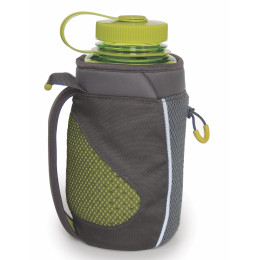 Funda de botella Nalgene Pouch handheld 1L gris/verde Green/Gray