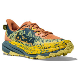 Calzado para niños Hoka Y Speedgoat 6 Y azul/naranja Terra Cotta / Mountain Fog