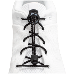 Cordones Lock Laces Original negro Black
