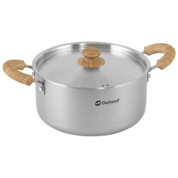 Olla Outwell Feast Ceramic Pot 3 L plata Black & Grey