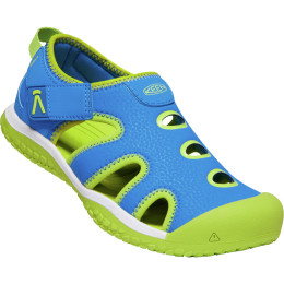 Sandalias para niños Keen Stingray C azul BrilliantBlue/Chartreuse