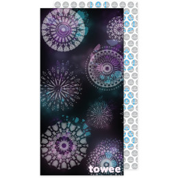 Toalla de secado rápido Towee Eternity 70x140 cm gris oscuro Eternity