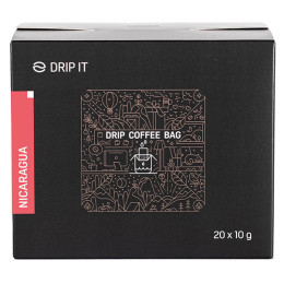 Café Drip it Nicaragua Jinotega 20 x 10 g rojo