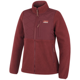 Sudadera de mujer MOOA Sherpa naranja terracotta