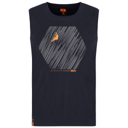 Camiseta sin mangas para hombre Loap Bozan azul blue