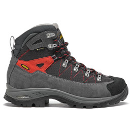 Calzado de mujer Asolo Finder GV gris/rojo grey/gunmetal/poppy red