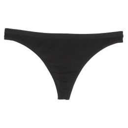 Tanga de mujer Icebreaker Siren Thong negro Black