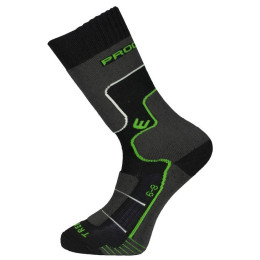 Calcetines Progress Trekking Sox negro/verde