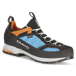 Calzado de senderismo para hombre Aku Tengu Low GTX azul Turquoise/Orange