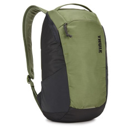 Mochila Thule EnRoute™ 14 L verde olivín/obsidián