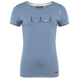 Camiseta funcional de mujer Chillaz Gandia Chill Outside azul Blue