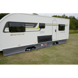 Cubierta de lona Dometic Pro Organiser Skirt negro