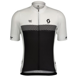 Maillot de ciclismo de hombre Scott Jersey M's RC Team SS blanco/negro white/black