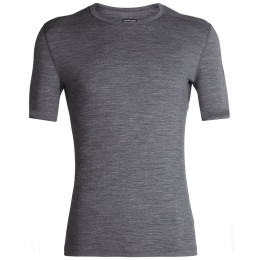 Camiseta de hombre Icebreaker Men 200 Oasis SS Crewe gris GritstoneHthr