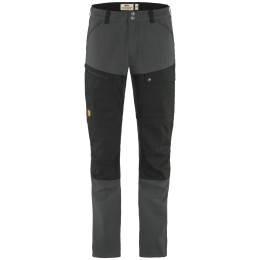 Pantalones de hombre Fjällräven Abisko Midsummer Zip Off Trousers M gris Dark Grey-Black