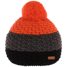 Gorro de hombre Zulu Nowel negro/rojo Black/Red