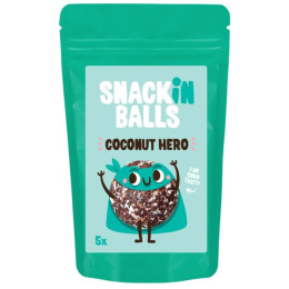 Alimentación deportiva SNACKin BALLS Coconut Hero 65 g