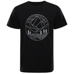 Camiseta de hombre Alpine Pro Morol negro BLACK VARIANTA PC