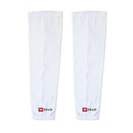 Mangas para brazos N-Rit Tube 9 Coolet 2 blanco