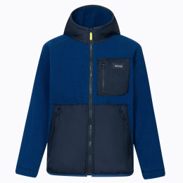 Sudadera para niños Regatta Munro Hybrid Jacket AviBlueNavy azul oscuro AviBlueNavy