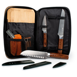 Juego de cuchillos GSI Outdoors Rakau Knife Set gris Gray