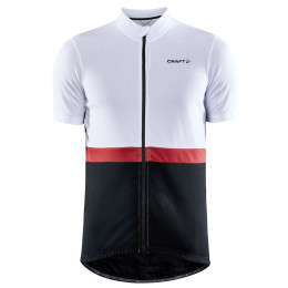 Maillot de ciclismo de hombre Craft Core Endur blanco/negro White/Black