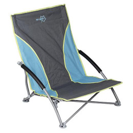 Sillón Bo-Camp Beach Chair Compact gris Blue/Gray