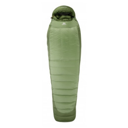 Saco de dormir de plumón Mountain Equipment Glacier 1250 Reg verde
