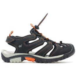 Sandalias para niños Regatta Westshore IV Junior Z5Q negro BlkRstyOrng