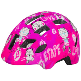 Casco de ciclismo para niños Etape Kitty 2.0 rosa pink