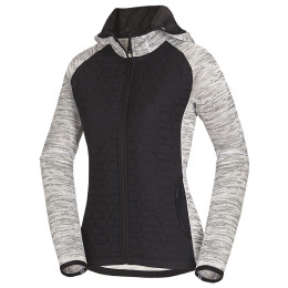 Chaqueta de mujer Northfinder Aya negro/blanco Blackwhite