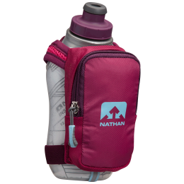 Botella de carrera Nathan SpeedShot Plus Insulated burdeos Vivacious