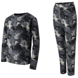 Ropa interior térmica para niños Dare 2b Thermal BaseLayer Set gris Distressed Print