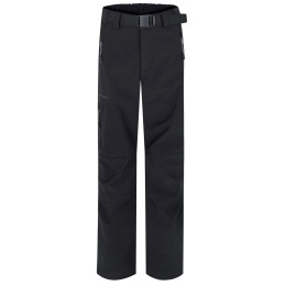 Pantalones softshell para niños Hannah Mario JR negro anthracite