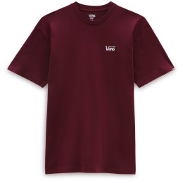 Camiseta de hombre Vans Mini Script rojo Burgundy
