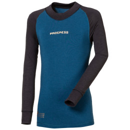 Camiseta funcional para niños Progress DT CC NDRD 26DG azul/negro Anthracite/Petrol
