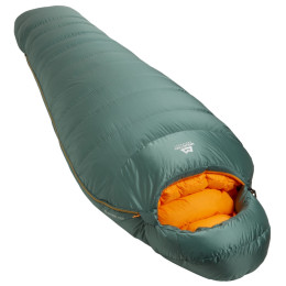 Saco de dormir de plumón Mountain Equipment Glacier 1000 Wmns Regular verde Me-01790 Sage