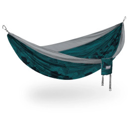 Hamaca Eno DoubleNest Print gris/verde MountainstoSea/Grey