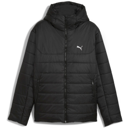 Chaqueta de hombre Puma ESS Hooded Padded Jacket negro PUMA Black