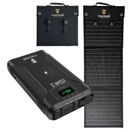Juego Viking Technology batería externa Viking VIDAR II y panel solar Viking L60 PD