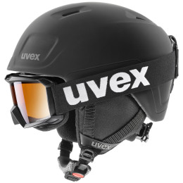 Juego de casco y gafas Uvex Heyya Pro Set negro black