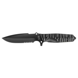 Cuchillo TB OUTDOOR Maraudeur Survival Knife G10 Serrated negro