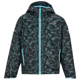 Chaqueta para niños Regatta Printed Lever II ChiBluScCamo azul oscuro ChiBluScCamo