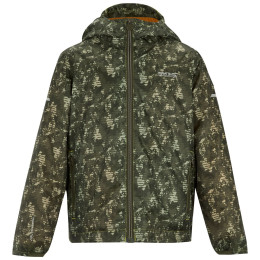 Chaqueta para niños Regatta Printed Lever II LiSagLinCamo verde oscuro LiSagLinCamo