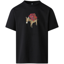 Camiseta de hombre The North Face M Donkey Taxi Relaxed Short Sleeve Tee-Graphic negro TNF BLACK