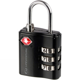 Candado LifeVenture TSA Combi Lock negro Black